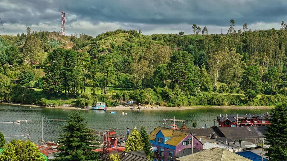 Pink House Angelmo Bed and Breakfast Puerto Montt Exteriör bild